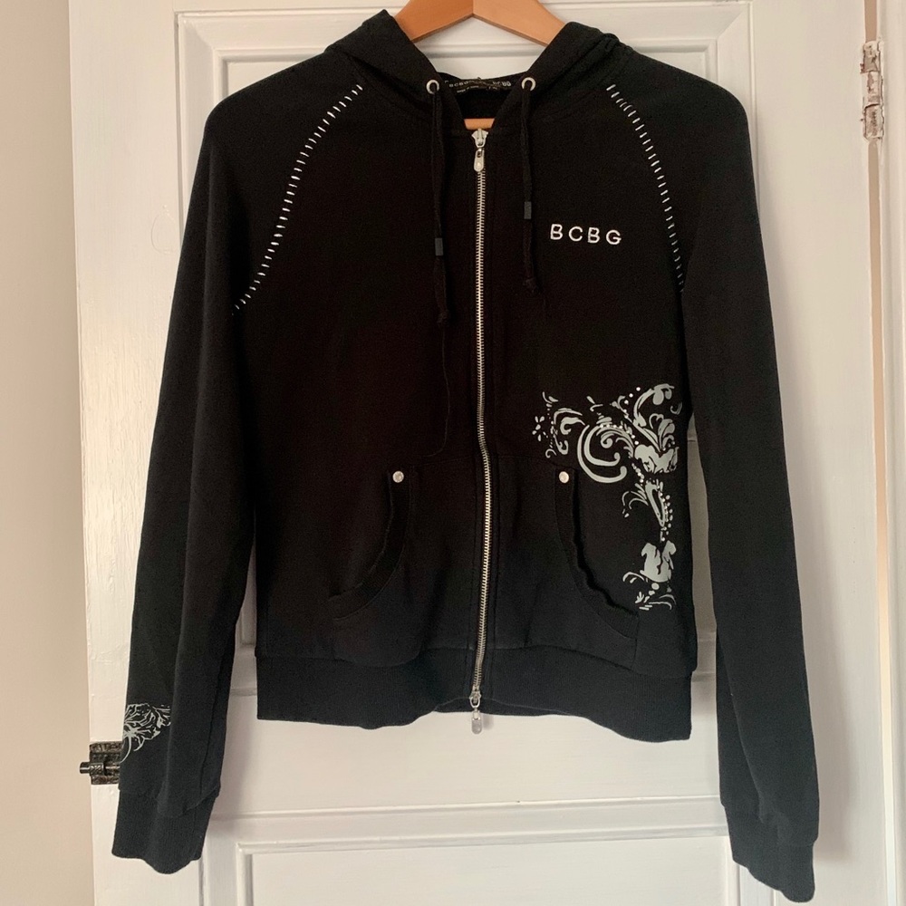 BCBGMAXAZARIA vintage 2 piece sweatsuit